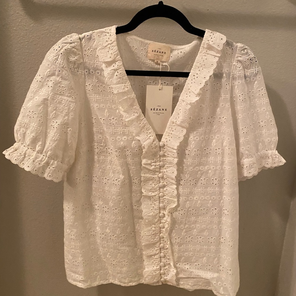 Sezane NWT top size 38
